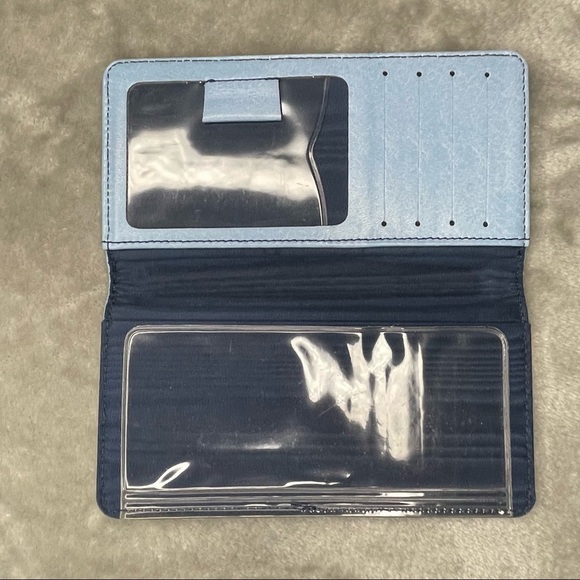 Tom and Jerry Light Blue Wallet Turner Entertainment Credit Cards and Checkbook - Picture 3 of 7